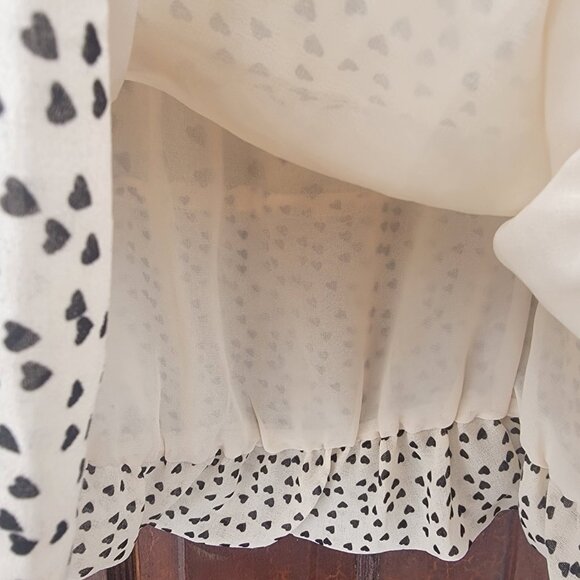 M.S.S.P MAX STUDIO SLEEVELESS HEART TOP SIZE M - Picture 6 of 9